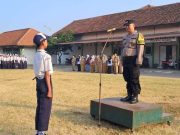 Upacara Bendera di SMP Negeri 1 Welahan Bersama Polres Jepara: Jalan Raya Bukan Arena Balap, Sekolah Harus Hindari Perundungan
