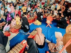 Karang Taruna ‘Reksa Buana’ Desa Tahunan Gelar Kegiatan Edukatif, Kenalkan Wayang dan Gamelan kepada Anak-anak