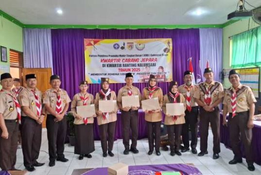 Kursus Mahir Dasar Nalumsari Ditutup, Pentingnya Peran Pramuka Wujudkan Generasi Berkarakter