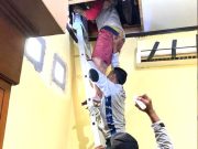 Minta Bantuan Damkar, Karena Dapat Masuk Tapi Sulit Keluar
