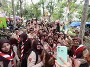 Bupati Kebumen Irup Hari Pramuka di Bumi Perkemahan Widoro