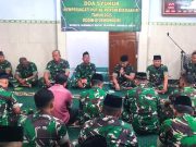 Para Prajurit Menggelar Doa Bersama untuk Kemerdekaan Indonesia