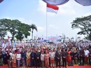 Serenade Libatkan Ribuan Siswa Semarakkan HUT RI di Kebumen