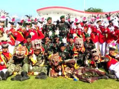 Duet Babinsa Sukses Melatih Bahana Giri Laksita