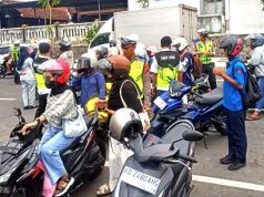 Satu Jam Melakukan Cegatan, Menjaring 90 Pelanggar Lalu Lintas