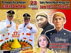 Spektakuler, Lakon Wahyu Katentreman Digelar Serentak di 25 Kecamatan