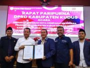 DPRD dan Pemerintah Kabupaten Kudus Teken Nota Kesepakatan KUA PPAS APBD Kudus 2026