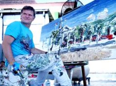 Seniman Lukis dari Jerman Ikut Unjuk Kebolehan di Pacitan