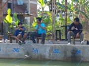 Seru dan Meriah! PWI Grobogan Gelar Lomba Mancing Ikan Tombro
