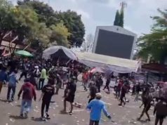 Wartawan Terkena Tembakan Gas Air Mata Saat Liput Demo di Pati, Dilarikan ke RSUD dr Soewondo