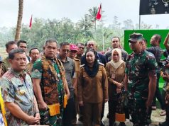 Kasad Maruli Simanjuntak Resmikan Fasilitas Pengairan dan Pipanisasi Pertanian di Brebes