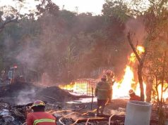 Kebakaran Sumur Minyak di Gandu Bogorejo Terbakar, BPBD dan Pertamina EP Cepu Lakukan Pemadaman