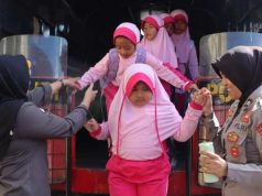Ciptakan Ruang Aman Bagi Anak, Polwan Polres Wonosobo Gelar Kegiatan Rise and Speak