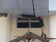 Kantor Pemkab Brebes Baru Dibangun Senilai Rp 110 miliar Rusak