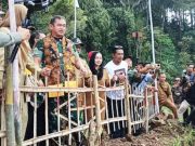Kasad Maruli Resmikan Pengairan Pertanian di Brebes