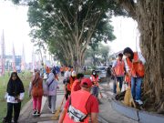 “Nyapu Bareng”, Aksi Warga Kota Magelang Sambut HUT Ke-80 RI