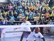 Tingkatkan Kekompakan, Mohammad Saleh Ikut Tenis Porseni IPeKB Jateng