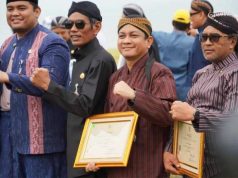 Batang Juara 3 Lomba Pemeliharaan Jaringan Irigasi Tingkat Jateng
