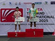 Mahasiswa FH USM, Christian Adinata Juara Thailand International Series 2025