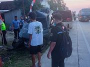 Tabrakan Beruntun di Sambirejo Wirosari Grobogan Libatkan Tiga Kendaraan