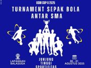 USM Gelar Turnamen Sepak Bola Antar-SMA dan SMK Piala Rektor USM II