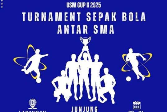 USM Gelar Turnamen Sepak Bola Antar-SMA dan SMK Piala Rektor USM II