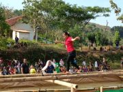 Meriah! Ninja Warrior Tradisional Sumberjatipohon Grobogan Jadi Magnet HUT ke-80 RI