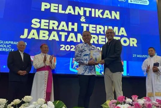 Rektor Baru SCU Prioritaskan Kepuasan Mahasiswa