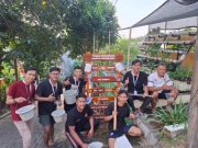 Mahasiswa KKN Tematik Unisbank Buat Akuaponik di Kelurahan Kandri