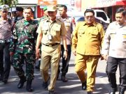 Patroli Skala Besar Juga Menyambangi ke Pasar Tradisional