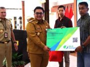 Ribuan Pekerja Menerima Bantuan Perlidungan Sosial
