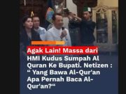 Senior HMI Kudus Bela Kader yang Tolak Jabat Tangan Bupati dan Minta Sumpah Al-Qur’an