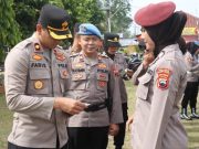 40 Polwan Polres Kebumen Pemeriksaan Disiplin dan Tes Urine