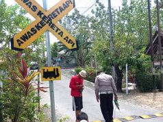Memasang Lagi Polisi Tidur di Lintasan Rel KA yang Tidak Berpalang Pintu