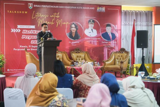 Talkshow Literasi, Pemkot Dorong Warga Kota Magelang Gemar Membaca