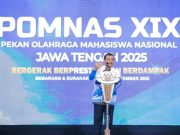 3.065 Atlet Mahasiswa Meriahkan Pomnas XIX, Ahmad Luthfi: Ajang Silaturahmi dan Merangkai Persatuan