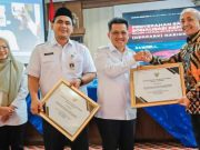 Pemkab Wonosobo dan Banjarnegara Terima SK Penetapan Geopark Nasional Dieng dari Kementerian ESDM RI