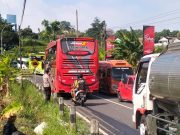 Bus Peziarah Terbakar di Jalur Kudus–Colo, Penumpang Selamat