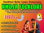 Khoja Folklore Warnai Festival Kota Lama Semarang 2025, Potret Akulturasi Budaya Masyarakat Keturunan India di Indonesia