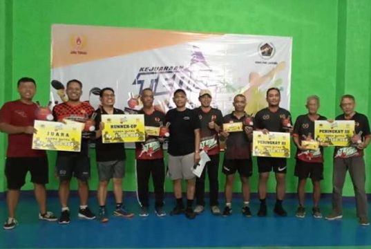 Kejutan Besar Muncul di Turnamen Tenis Meja Siwo-PWI Jateng 2025