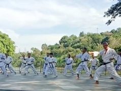 Majelis Sabuk Hitam Inkai Kota Semarang Latihan Bersama di Waduk Jatibarang