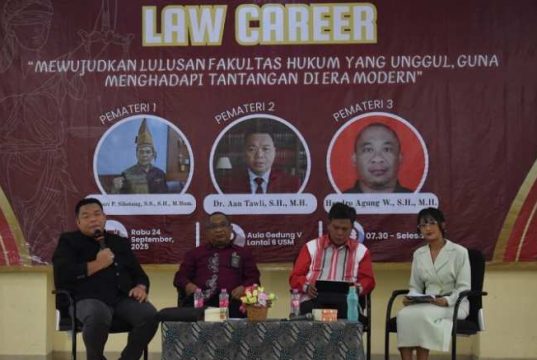 BEM FH USM Gelar Seminar Hukum Hadapi Tantangan di Era Modern