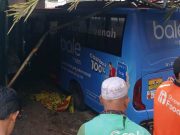 Bus Trans Semarang Rem Blong Tabrak Ruko, Pengelola Nyatakan Bertanggung Jawa