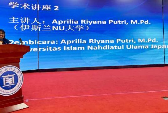 Menjadi Pembicara Seminar Internasional di China, Dosen Unisnu Angkat Tema Seni Ukir Jepara