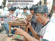 Miftahurrohman Juara Lomba Cipta Karya Cinderamata Ukir Jepara, Karyanya Hiasi Makam Mantan Presiden RI