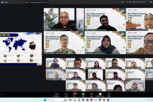 ASN Muda Bawaslu Didorong Adaptif Membangun Ekosistem Agile