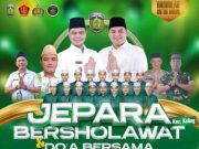 Keling Gelar Jepara Bersholawat dan Doa Bersama, Ikhtiar Jaga Wilayah yang Aman, Damai dan Kondusif