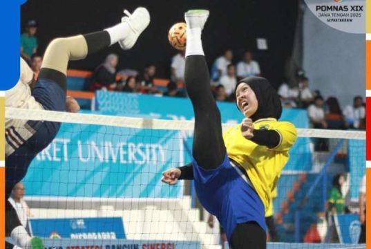 Atlet Sepak Takraw Jepara Boyong Empat Medali Emas di Ajang Pomnas Jateng
