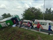 Pemkot Semarang Kirim Ambulans Jemput Korban Bus Terguling di Pemalang