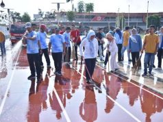 Bupati Ajak Warga Jaga Kebersihan Alun-alun Kebumen